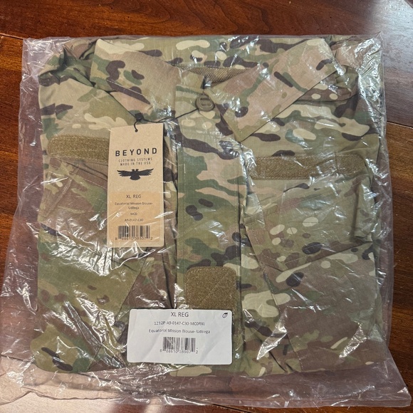 Beyond Clothing Equatorial Mission Blouse XL reg w/Tags! - Picture 1 of 2